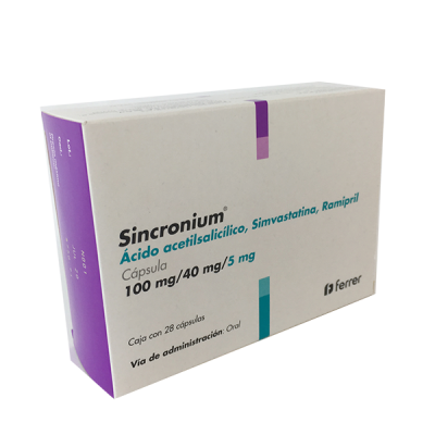 SINCRONIUM 100 MG/40 MG/5 MG