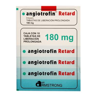 ANGIOTROFIN RETARD 180 MG C/10 TABS