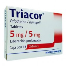  TRIACOR 5 MG/5 MG C/14 TABS	 