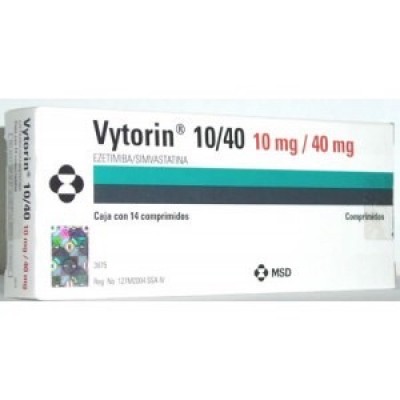 VYTORIN 10/40 MG C/14 COMP