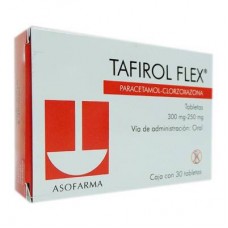  TAFIROL FLEX 300 MG-250 MG C/30 TABS.	 