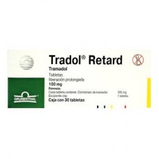 TRADOL RETARD 100 MG C/30 TABS