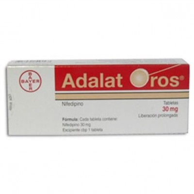 ADALAT OROS 30 MG C/10 TABS