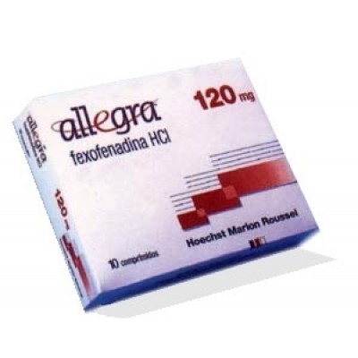 ALLEGRA 120 MG C/10 COMP