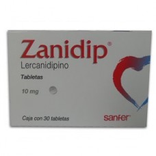 ZANIDIP 10 MG C/30 TABS