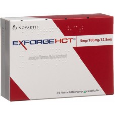 EXFORGE HCT 5/160/12.5 MG C/28 TABS