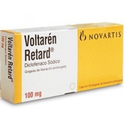 VOLTAREN RETARD 100 MG C/20 GRAG