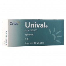  UNIVAL 1 GR C/40 TABS	 