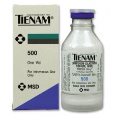  TIENAM I.V. 500 MG C/1 FCO AMP ANT	 