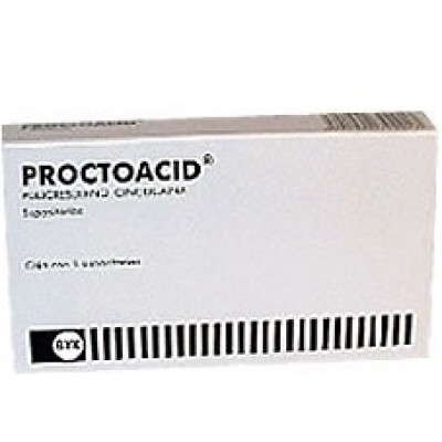 PROCTOACID C/5 SUPS