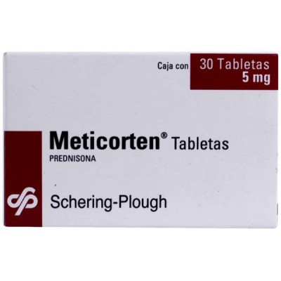 METICORTEN 5 MG C/30 TABS	 