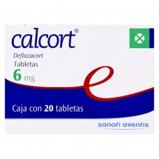 CALCORT 6 MG C/20 TABS