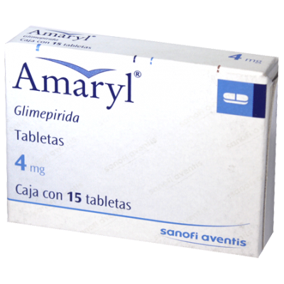 AMARYL 4 MG C/15 TABS