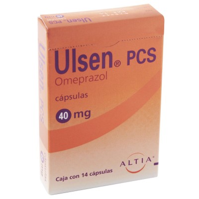 ULSEN PCS 40 MG C/14 CAPS