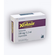  XOLAIR 150 MG/1.2 ML C/1 VIAL AMP	 