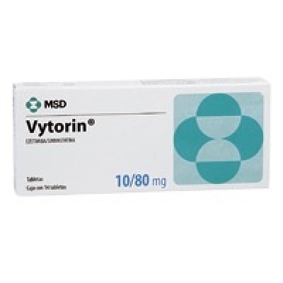 VYTORIN 10/80 MG C/14 COMP