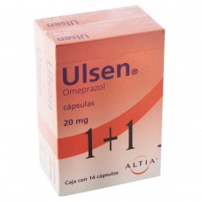  ULSEN 20 MG C/14 + 14 CAPS	 