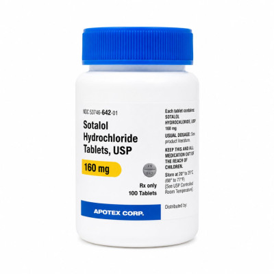 SOTALOL 160 MG C/100 TABS SOTALOL 160 MG C/100 TABS