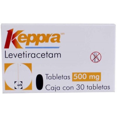 KEPPRA 500 MG C/30 TABS