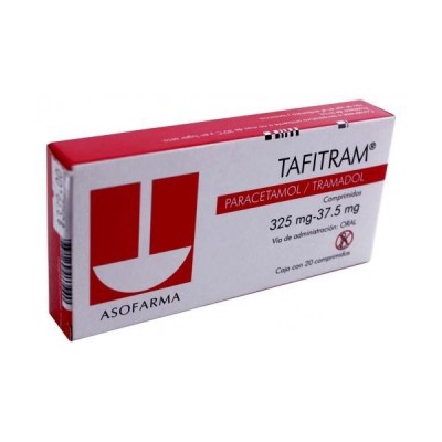 TAFITRAM 325 MG/37.5 MG C/20 COMP