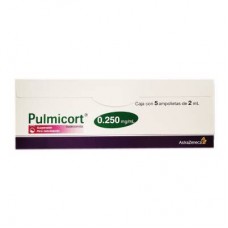  PULMICORT SUSP 2ML/0.250 MG C/5	 