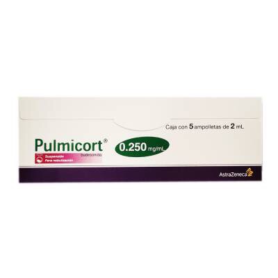  PULMICORT SUSP 2ML/0.250 MG C/5	 