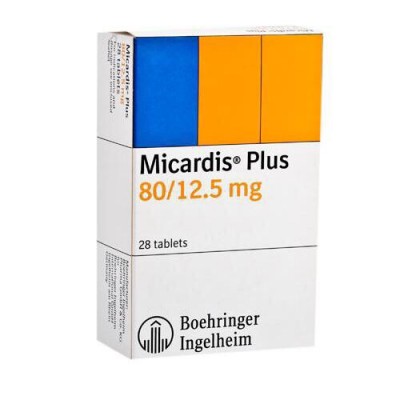 MICARDIS PLUS 80 MG/12.5 MG C/28 TABS