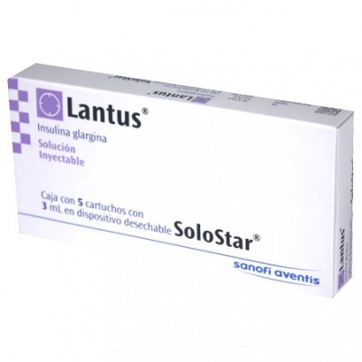 LANTUS SOLOSTAR 3 ML C/5 PMA