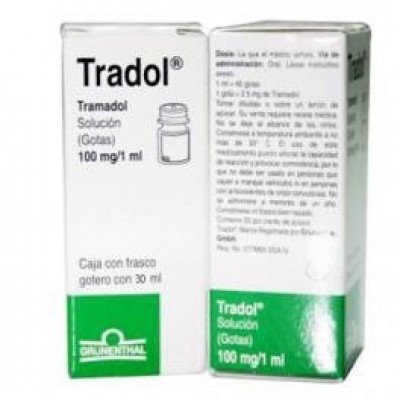  TRADOL SOL GTS 100 MG/1 ML C/30 ML	 