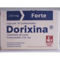 DORIXINA FORTE 250 MG C/10 COMP	 
