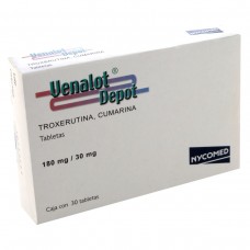  VENALOT DEPOT 180 MG/30 MG C/30 TABS	