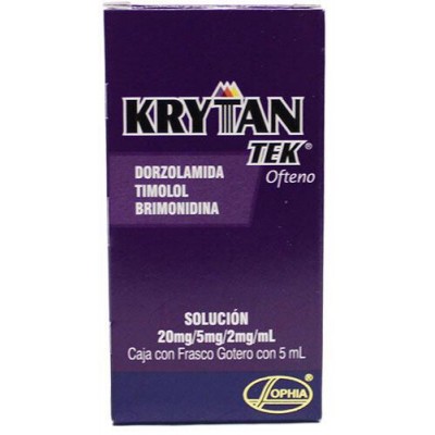  KRYTANTEK OFTENO C/5 ML SOL OFT	 