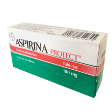 ASPIRINA PROTEC 100 MG C/28 TABLETAS