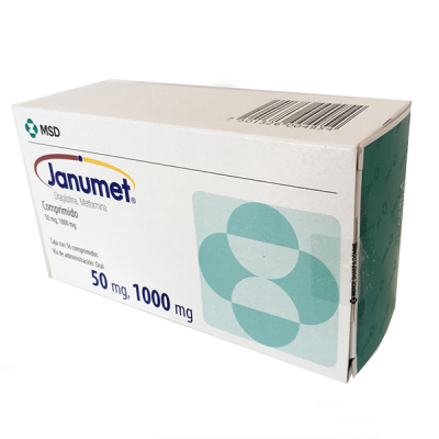 JANUMET 50 MG/1000 MG C/56 COMP