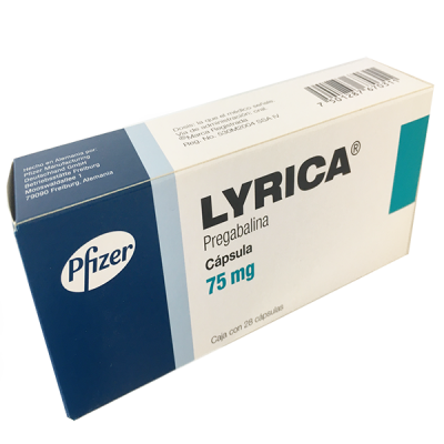 LYRICA 75 MG C/28 CAPSULAS