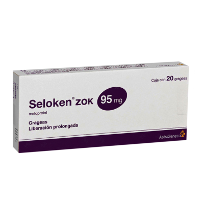 SELOKEN ZOK 95 MG C/20 GRAG