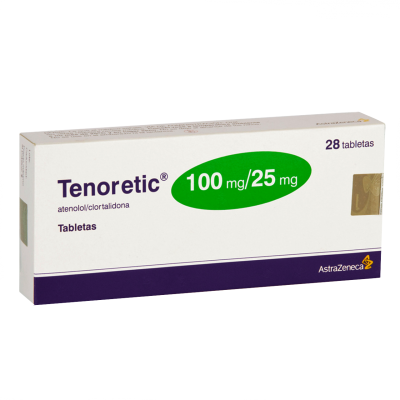 TENORETIC 100 MG/25MG C/28 TABS