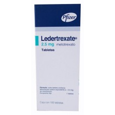 LEDERTREXATE 2.5 MG C/100