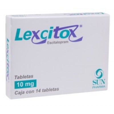  LEXCITOX 10 MG C/14 TABS	 