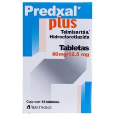  PREDXAL PLUS 80/12.5 MG C/14 TABS	 