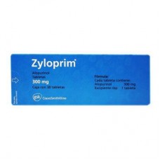  ZYLOPRIM 300 MG C/30 TAB	 