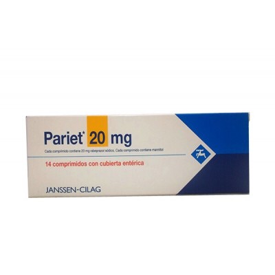  PARIET 20 MG C/14 TABS	 