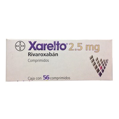 XARELTO 2.5 MG C/56 COMP