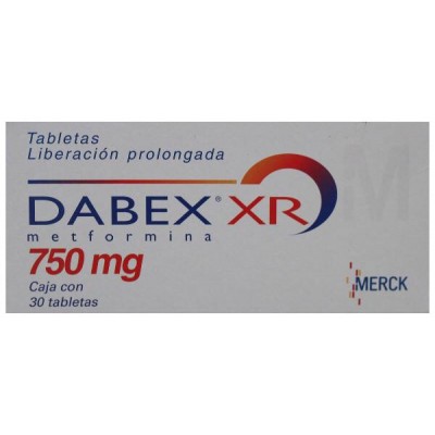 DABEX XR 750 MG C/30 TABS