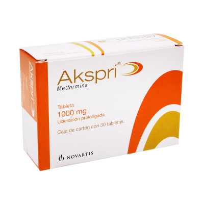 AKSPRI 1000 MG C/30 TABS