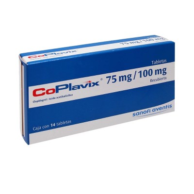 COPLAVIX 75/100 MG C/14 TABS