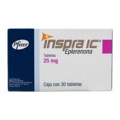 INSPRA IC 25 MG C/30 TABS