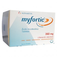 MYFORTIC 360 MG C/120 TABS