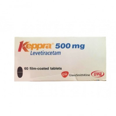 KEPPRA 500 MG C/60 TABS