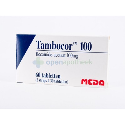 TAMBOCOR 100 MG C/100 TABS